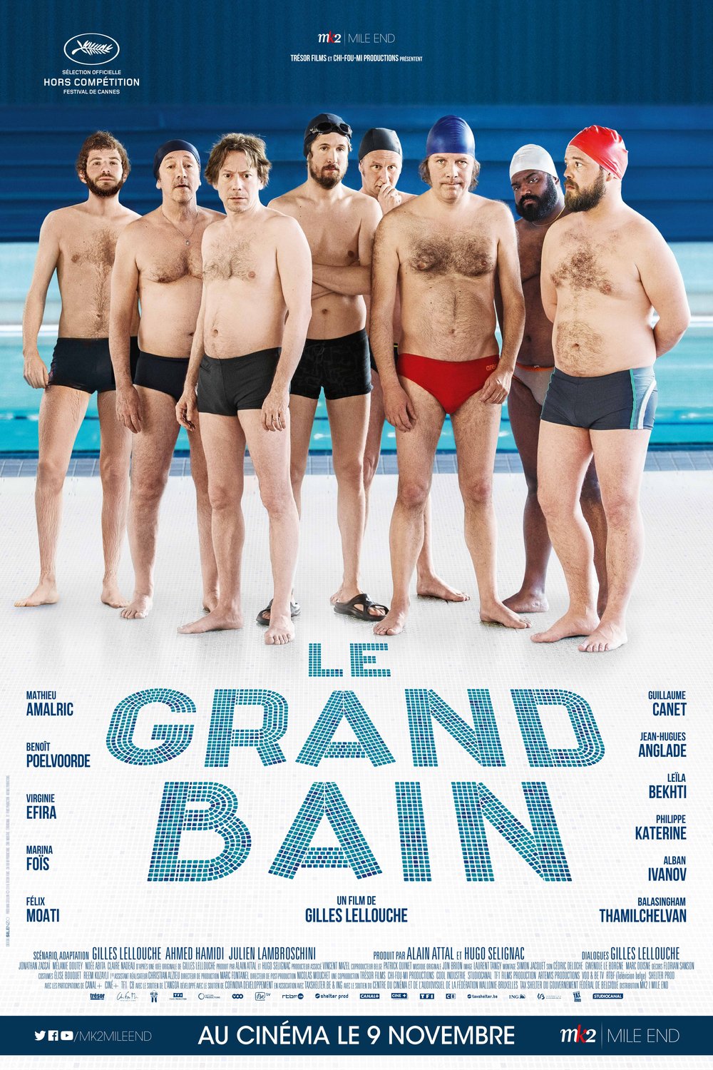L'affiche du film Le Grand bain