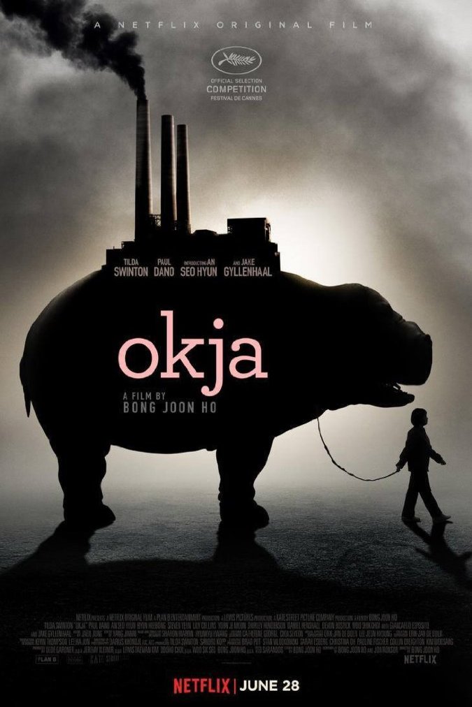 L'affiche du film Okja