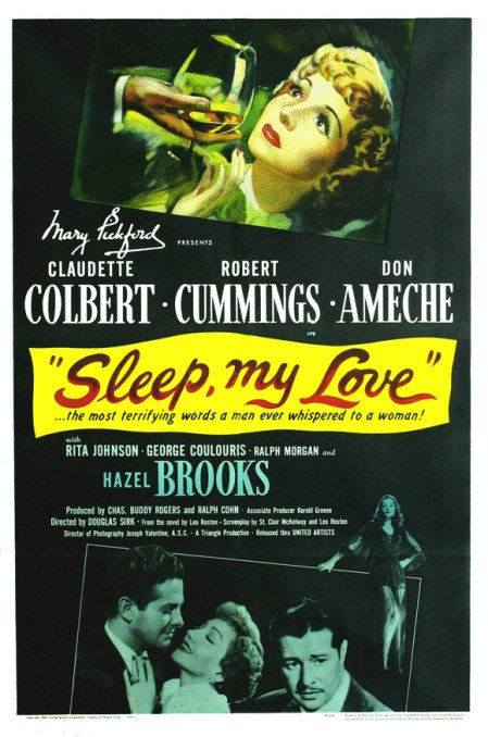 L'affiche du film Sleep, My Love