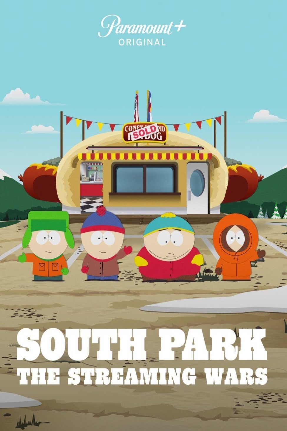L'affiche du film South Park: The Streaming Wars