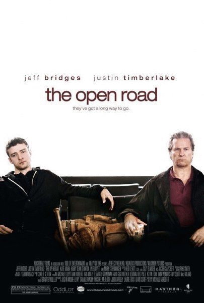 L'affiche du film The Open Road