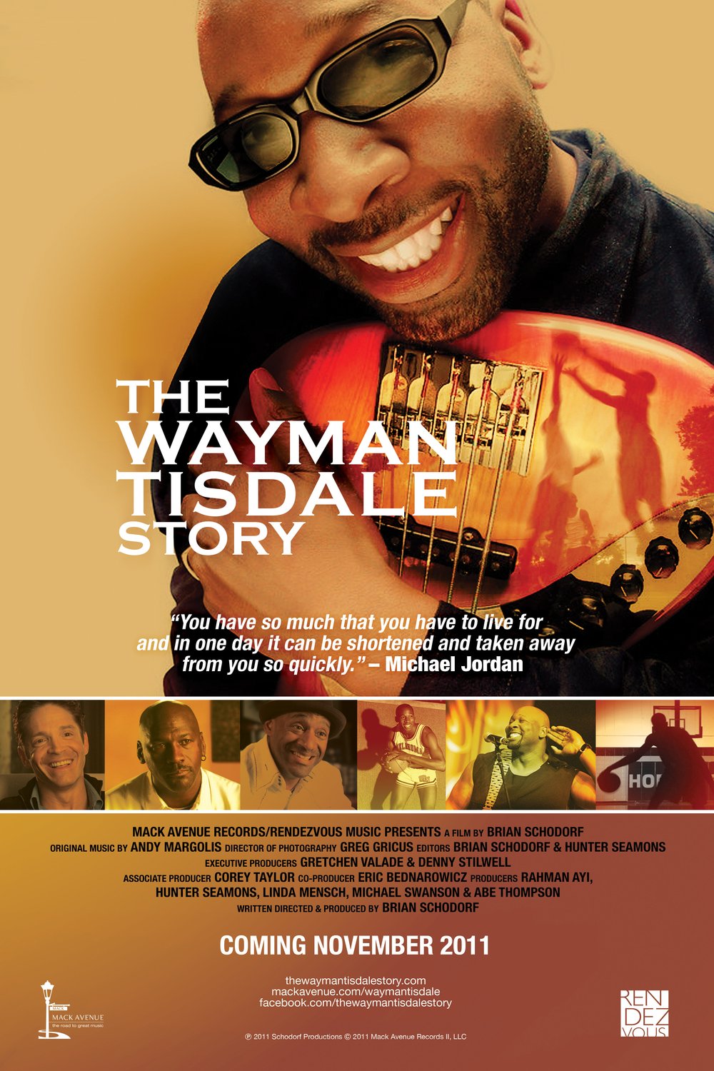 L'affiche du film The Wayman Tisdale Story