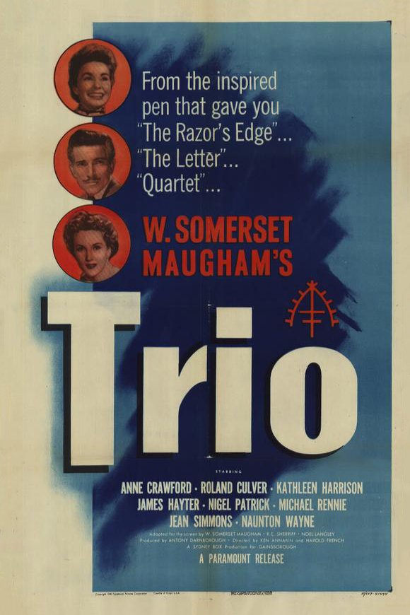L'affiche du film Trio