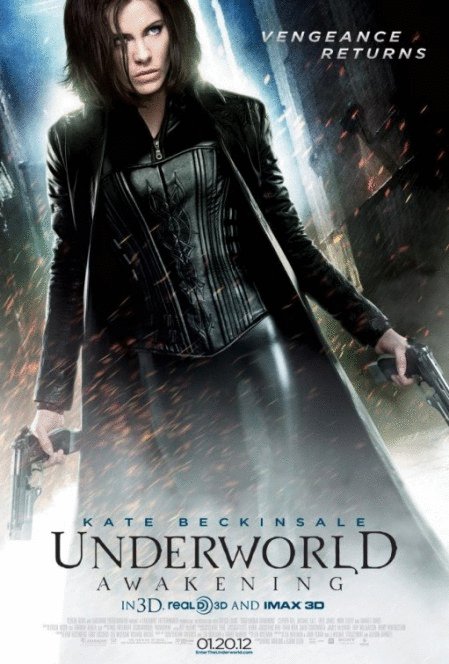 L'affiche du film Underworld: Awakening