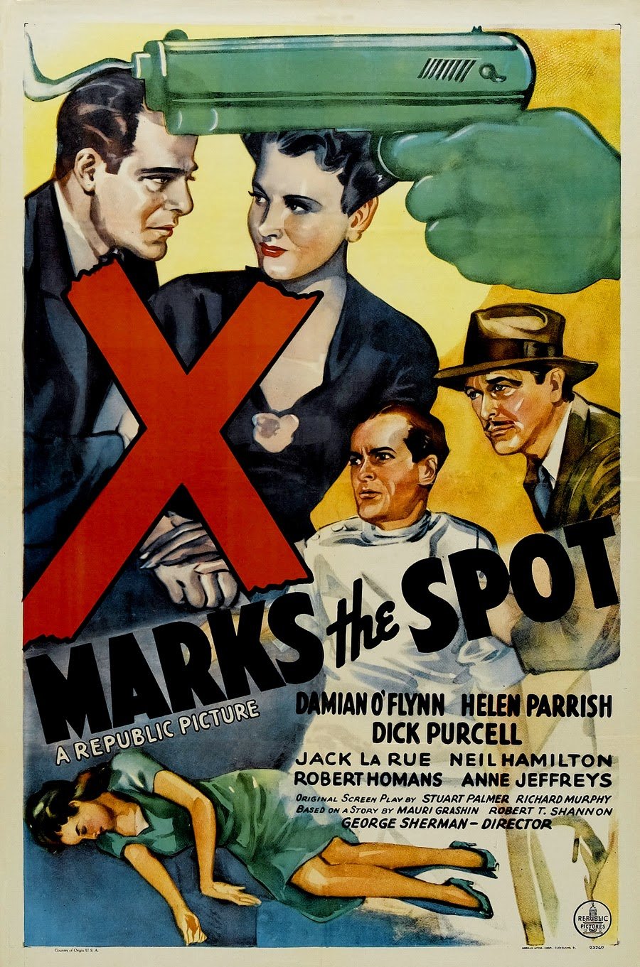 L'affiche du film X Marks the Spot