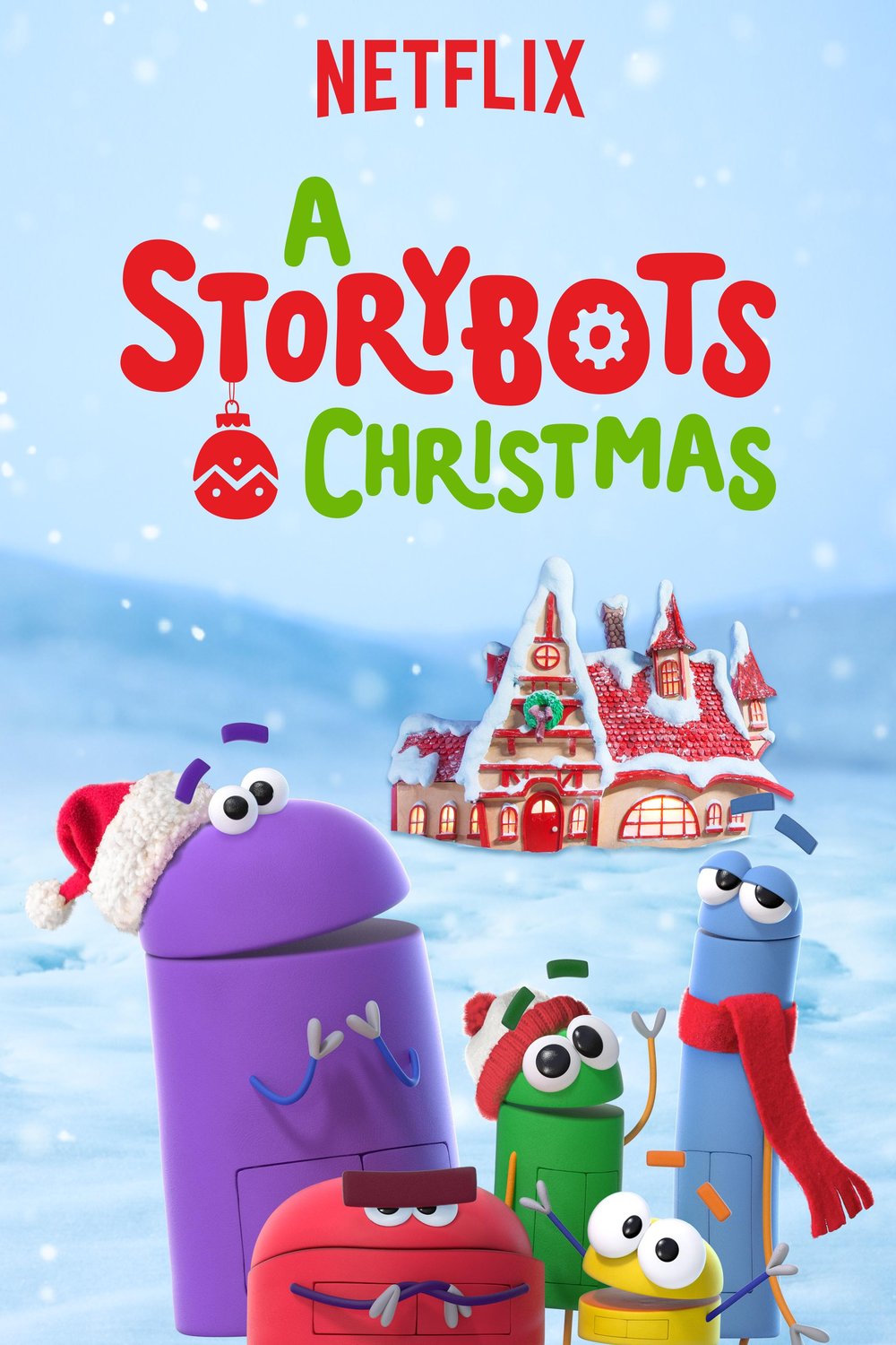 L'affiche du film A StoryBots Christmas