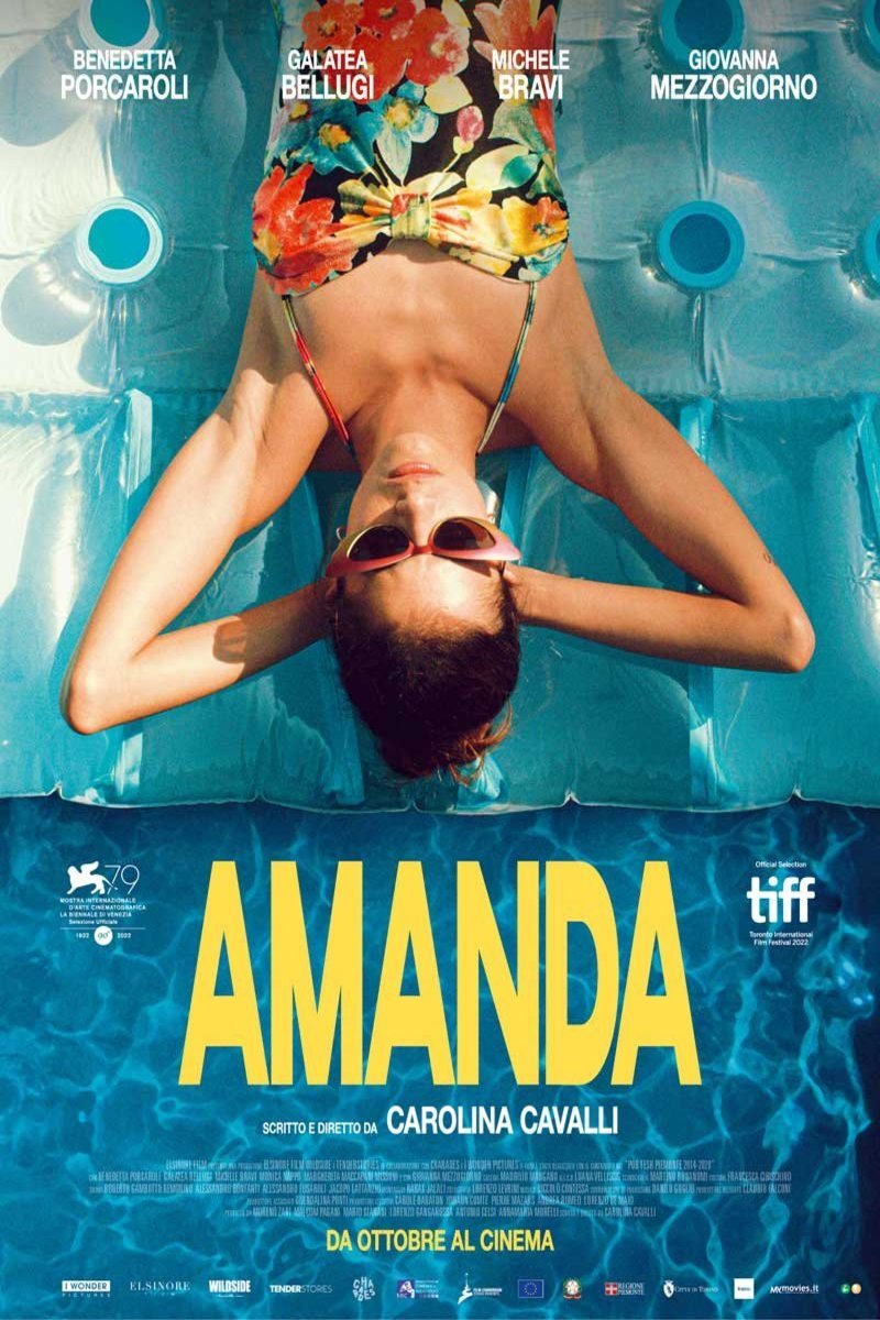 L'affiche originale du film Amanda en italien