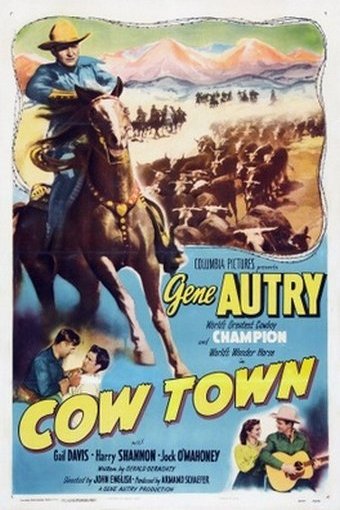 L'affiche du film Cow Town