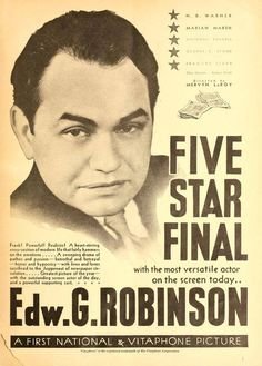 L'affiche du film Five Star Final