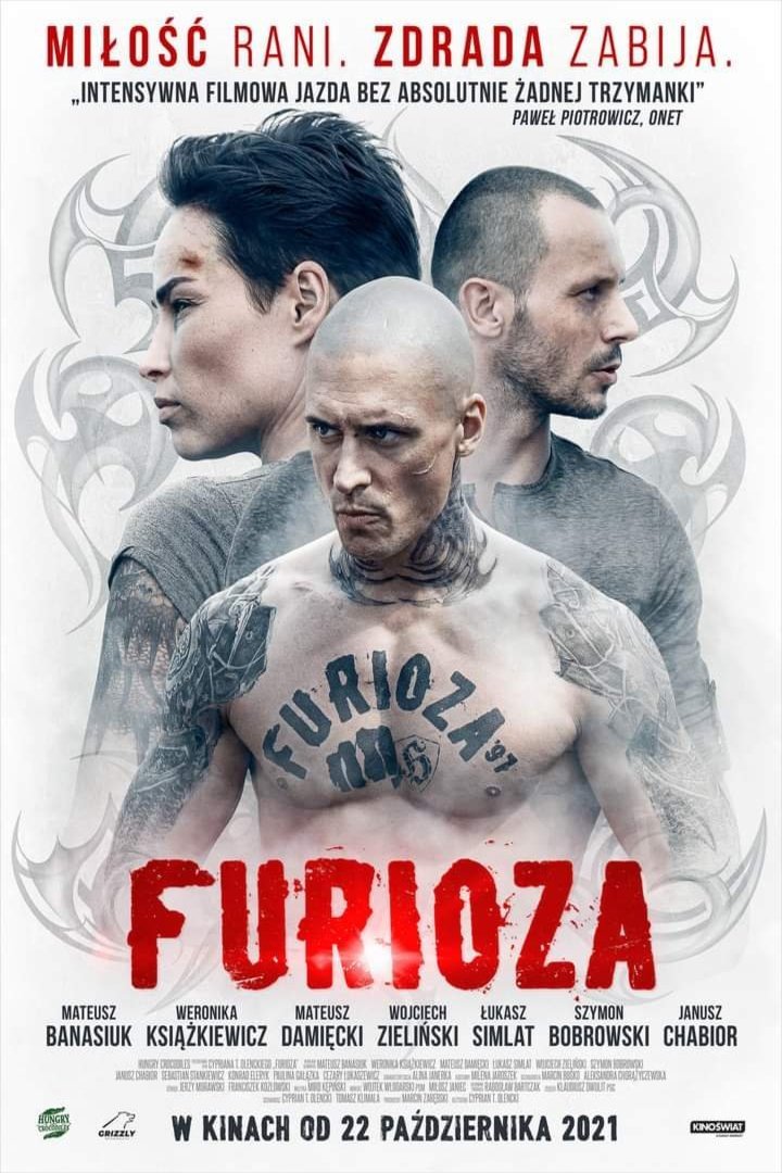 L'affiche originale du film Furioza en polonais