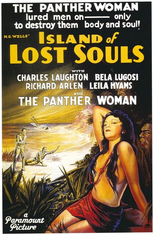 L'affiche du film Island of Lost Souls