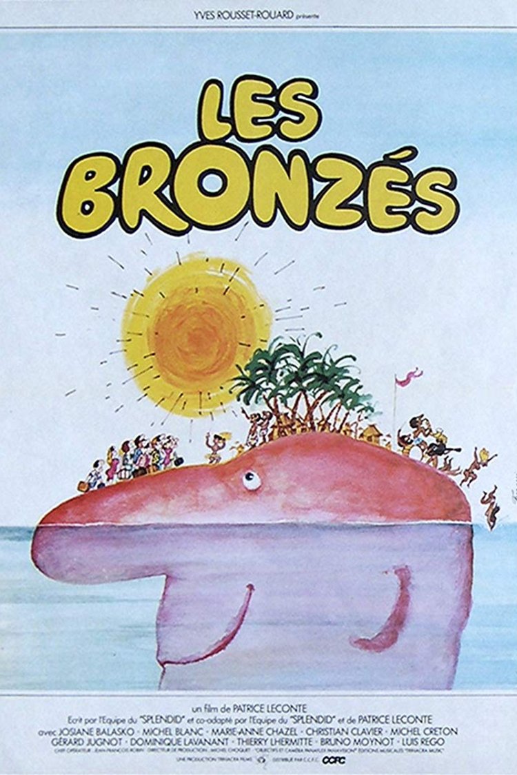 L'affiche du film Les Bronzés