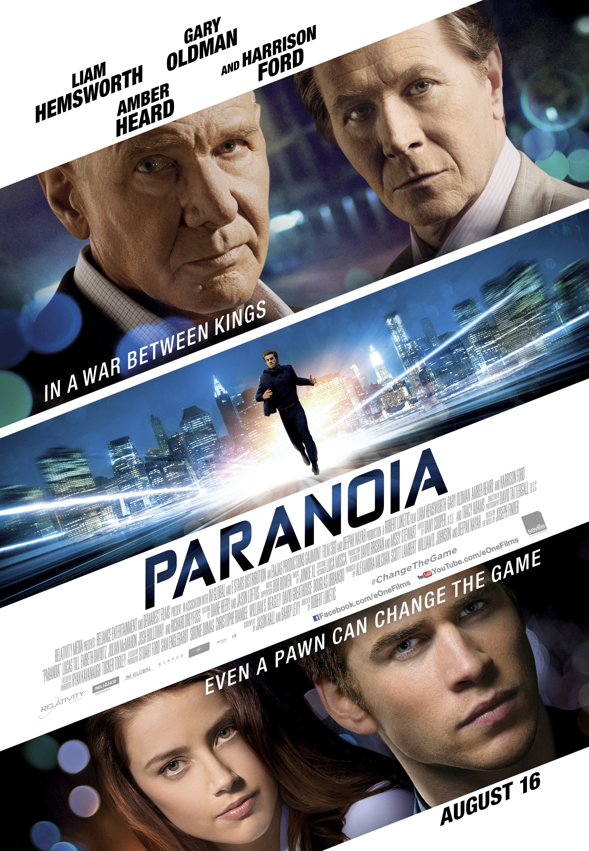 L'affiche du film Paranoia