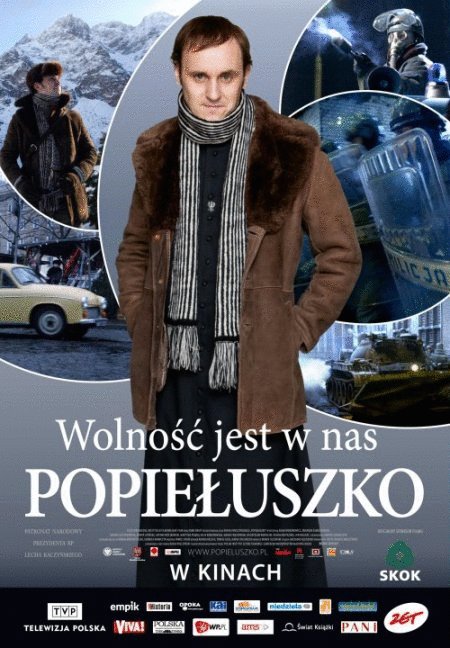 L'affiche originale du film Popieluszko. Wolnosc jest w nas en polonais
