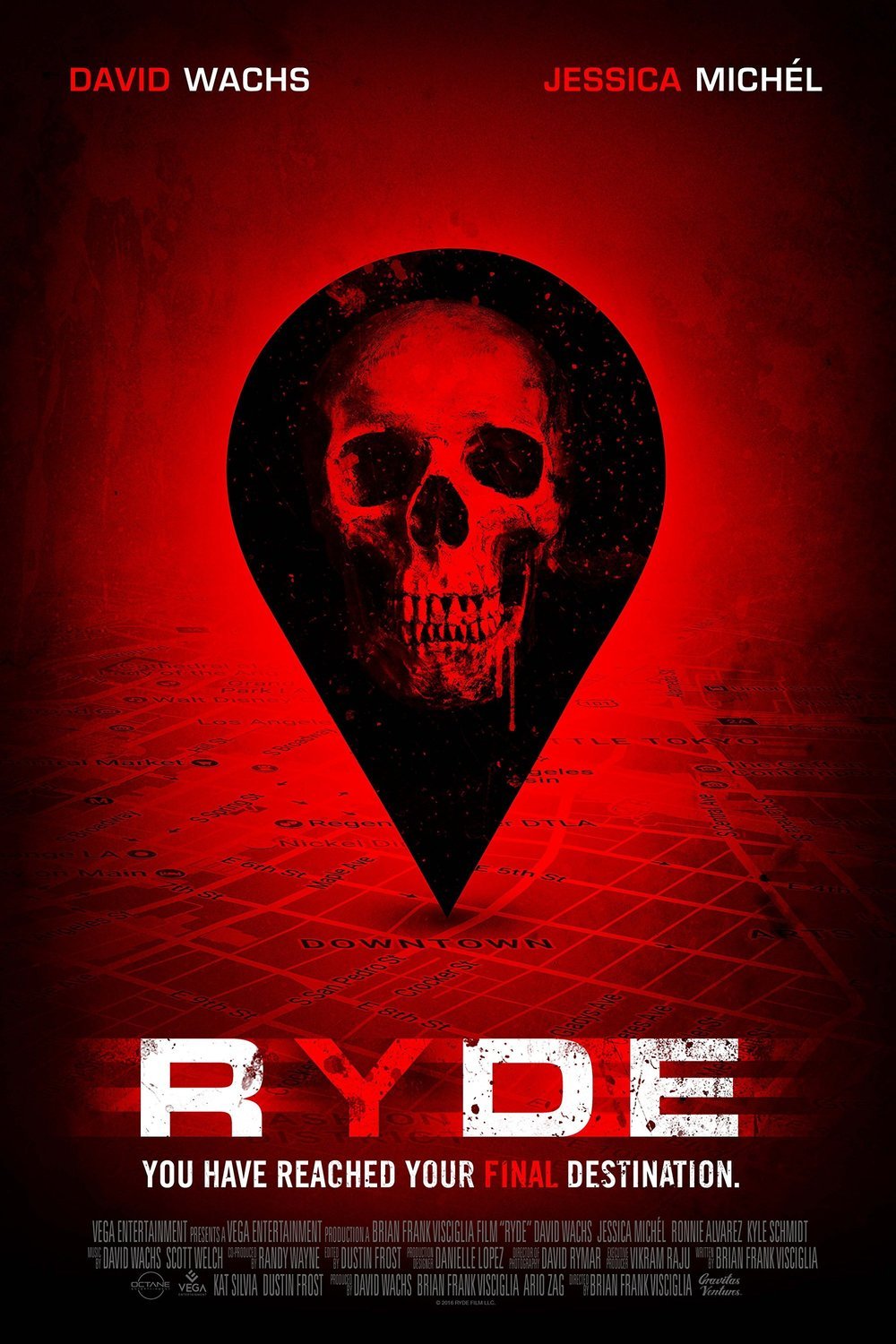 L'affiche du film Ryde