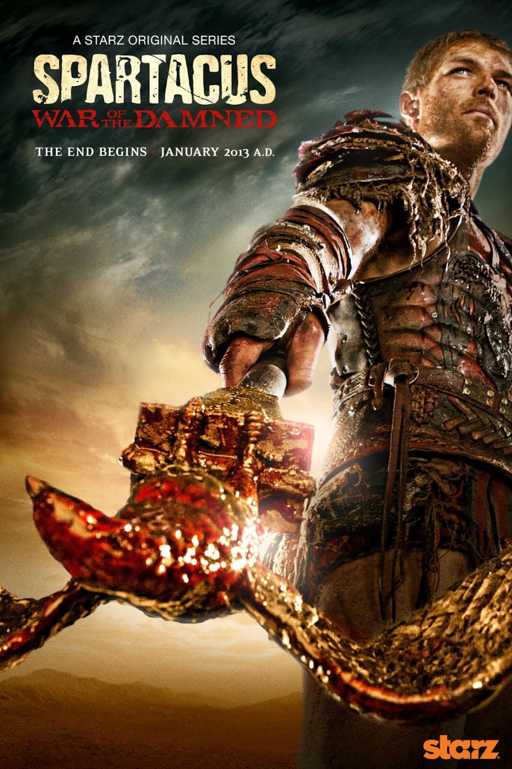 L'affiche du film Spartacus: War of the Damned