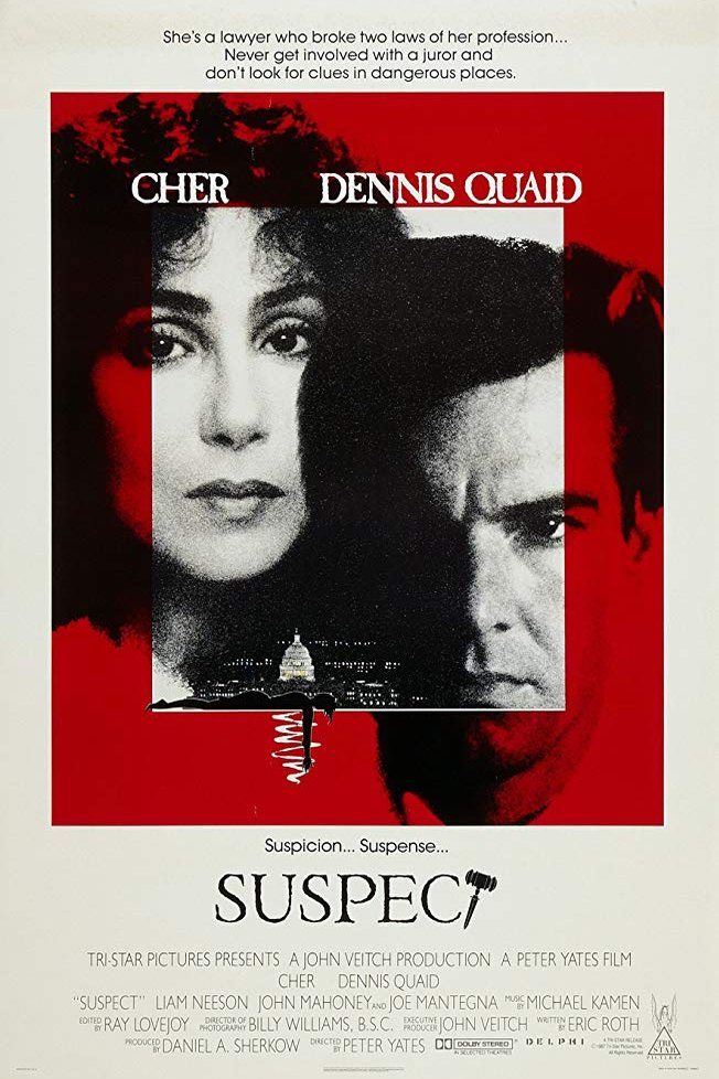 L'affiche du film Suspect