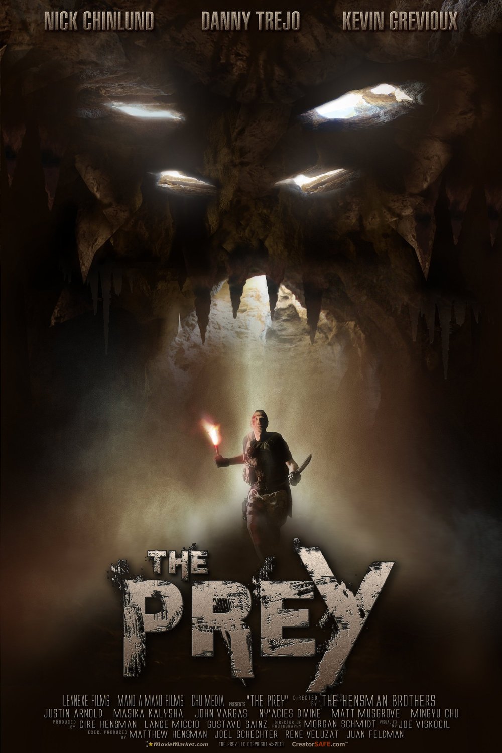 L'affiche du film The Prey: Legend of Karnoctus
