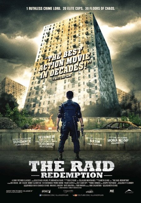 L'affiche du film The Raid: Redemption