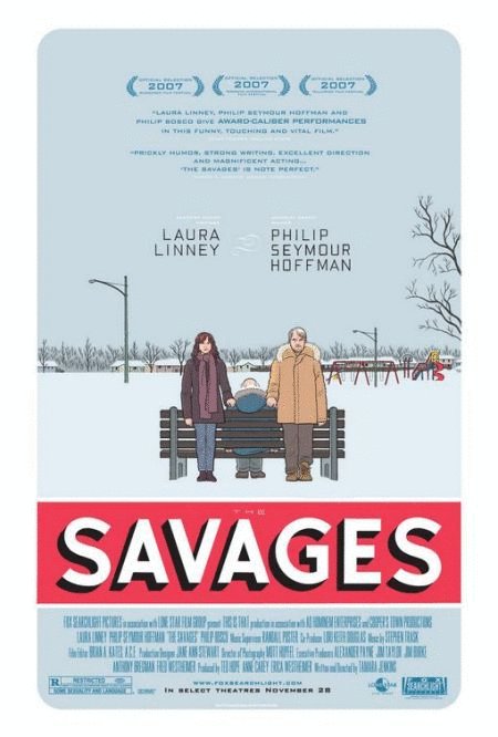 L'affiche du film The Savages