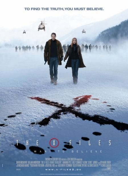 L'affiche du film X-Files: Je veux y croire