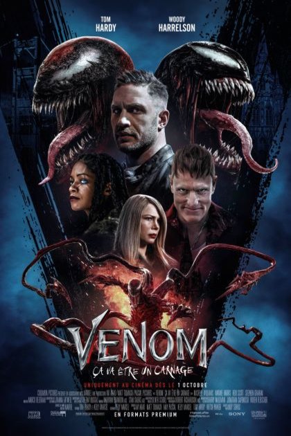 L'affiche du film Venom: Ça va être un carnage