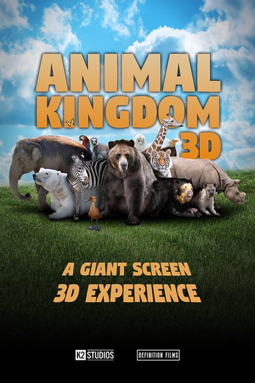L'affiche du film Le royaume des animaux: l'aventure de six familles
