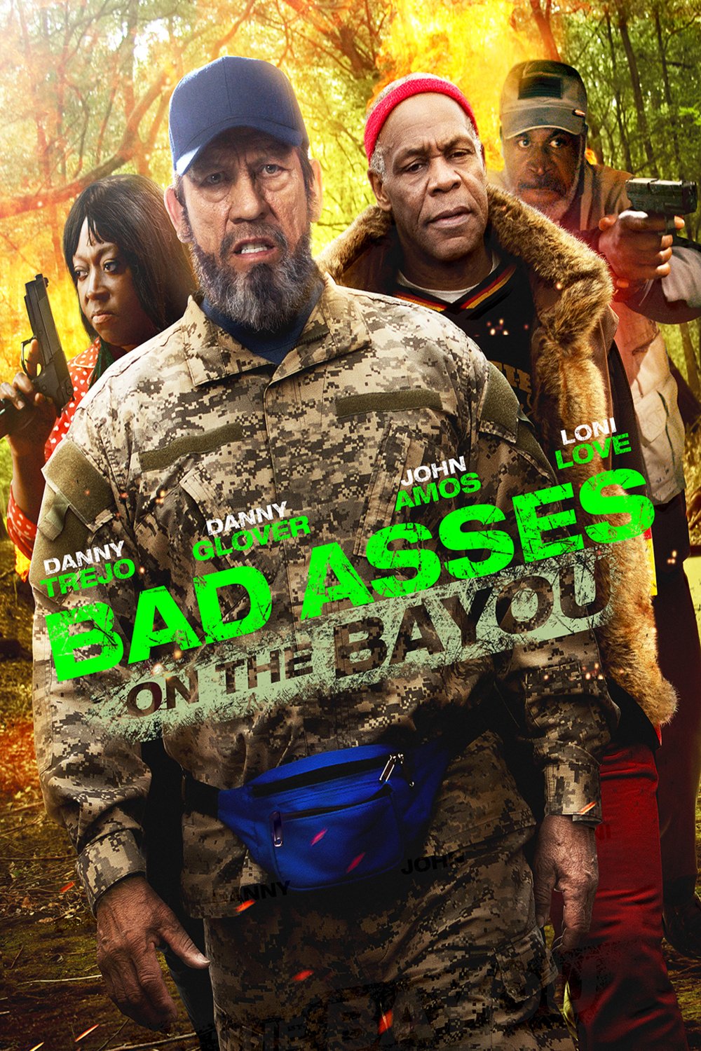 L'affiche du film Bad Asses on the Bayou