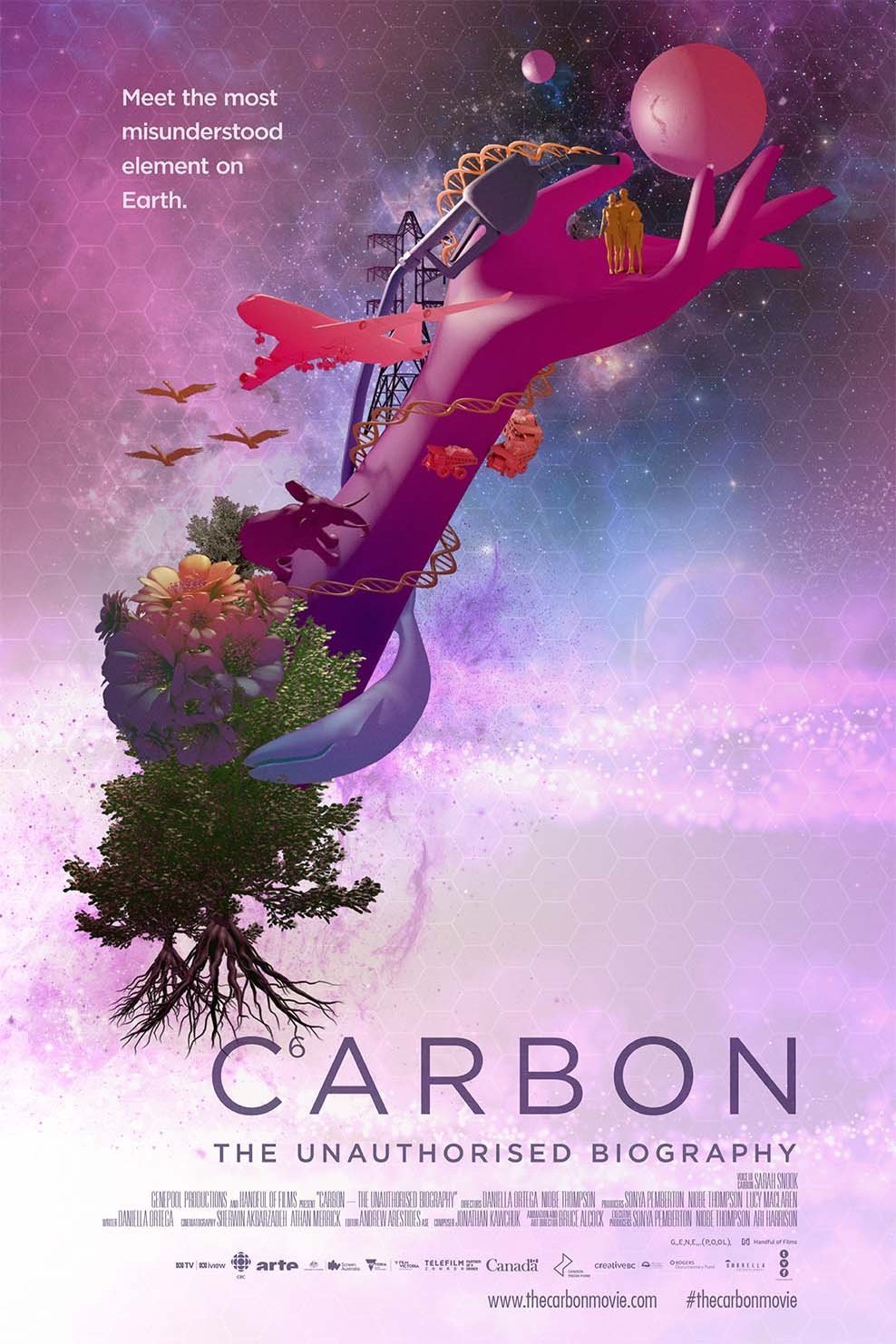 L'affiche du film Carbon: The Unauthorised Biography