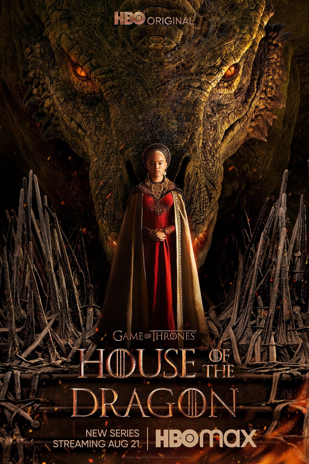 L'affiche du film House of the Dragon