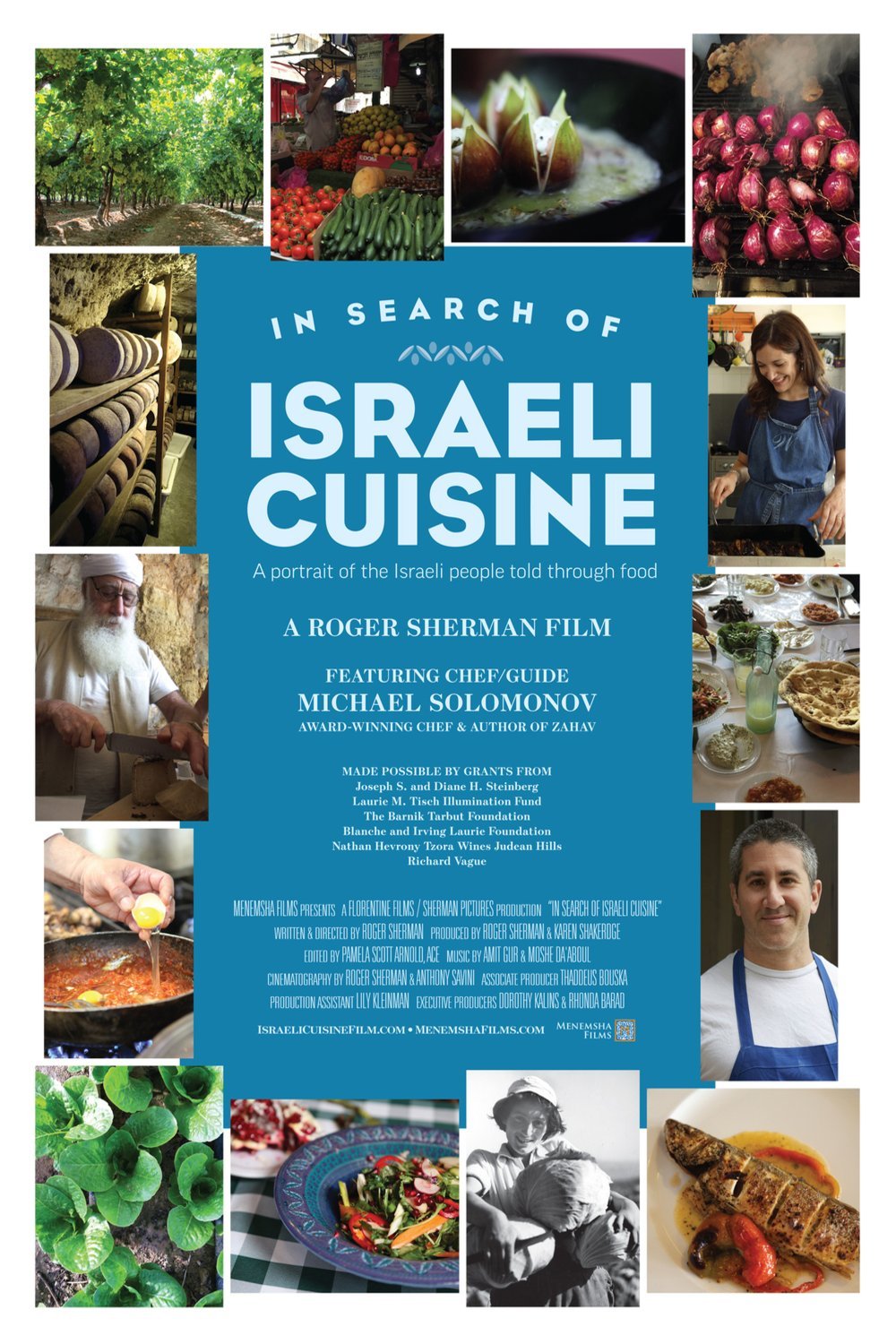 L'affiche du film In Search of Israeli Cuisine