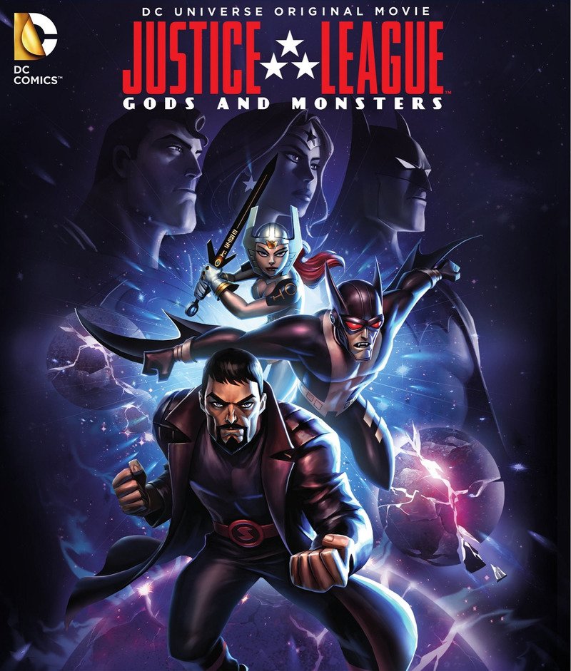 L'affiche du film Justice League: Gods and Monsters