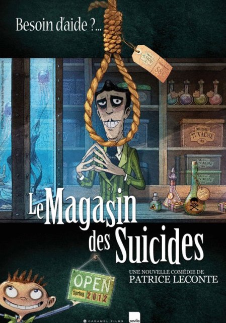 L'affiche du film Le Magasin des suicides