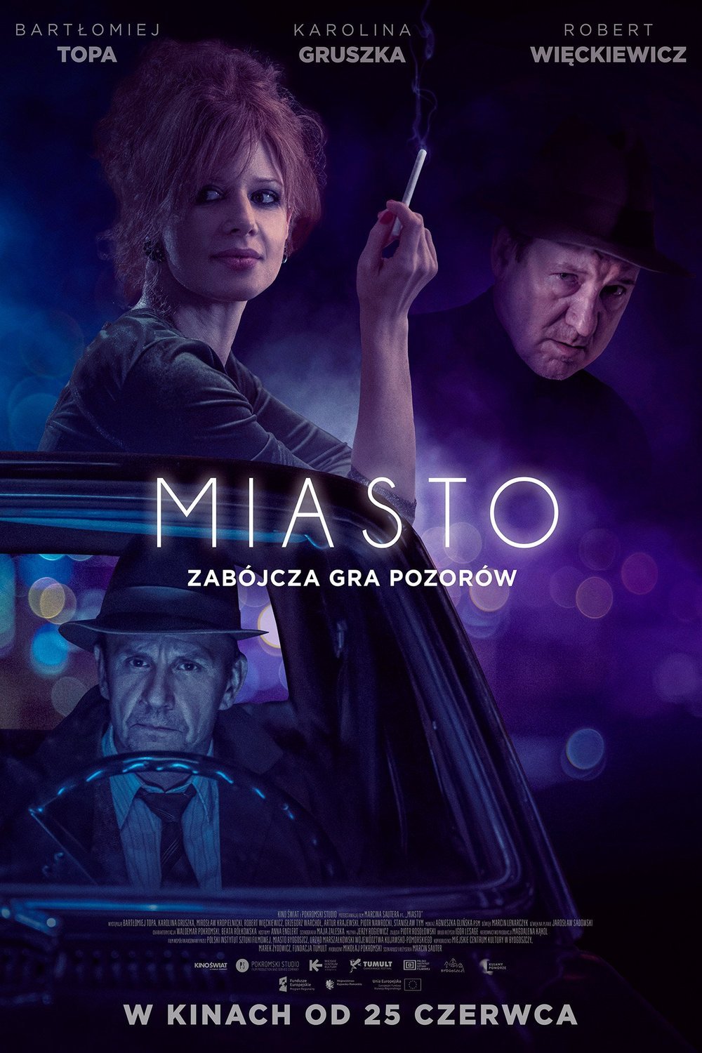 L'affiche originale du film Miasto en polonais