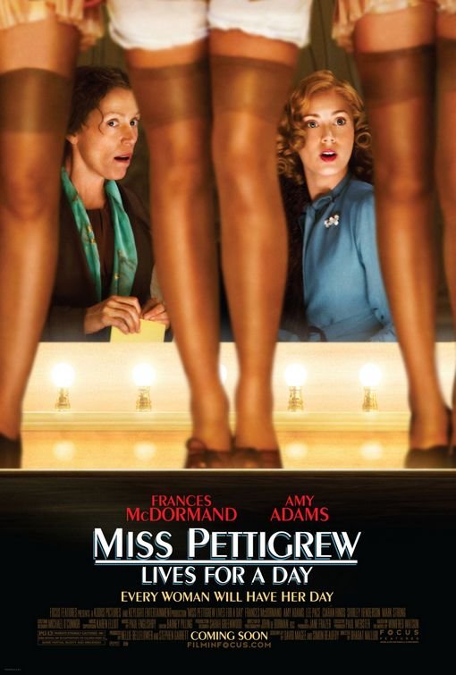 L'affiche du film Miss Pettigrew et le jour de sa vie