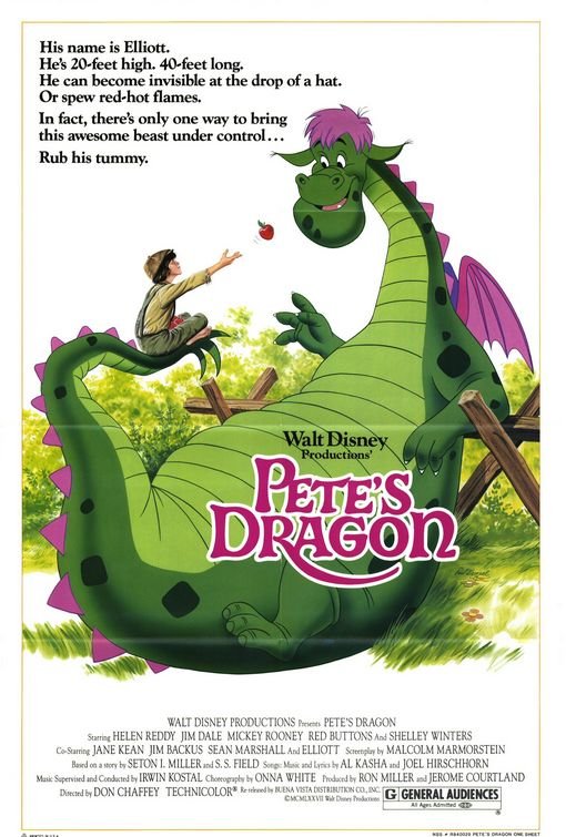 L'affiche du film Pete's Dragon