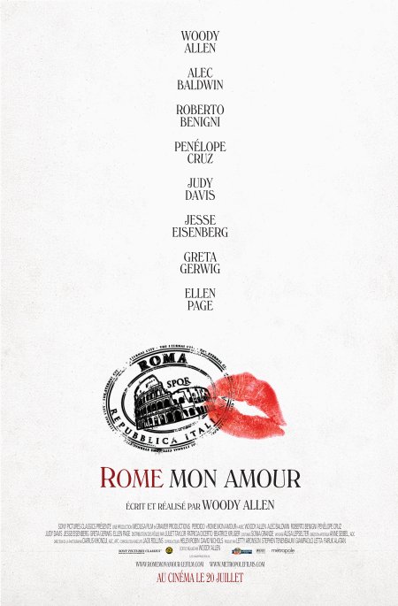 L'affiche du film Rome mon amour