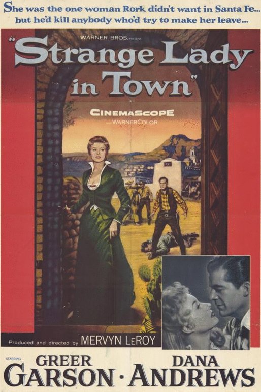 L'affiche du film Strange Lady in Town