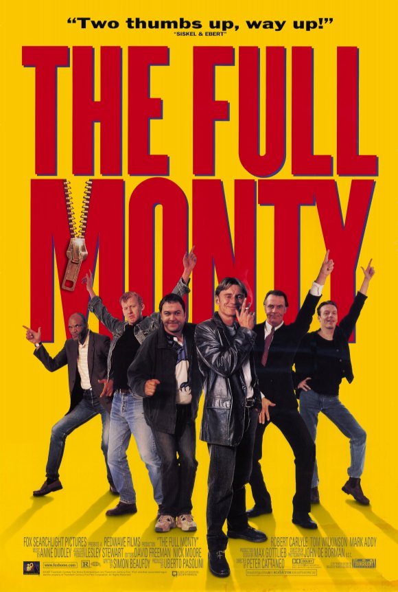 L'affiche du film The Full Monty