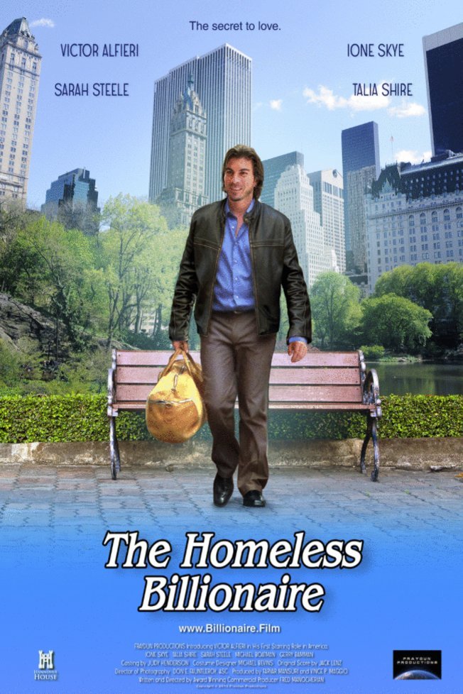 L'affiche du film The Homeless Billionaire