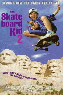 L'affiche du film The Skateboard Kid II