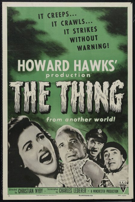 L'affiche du film The Thing from Another World