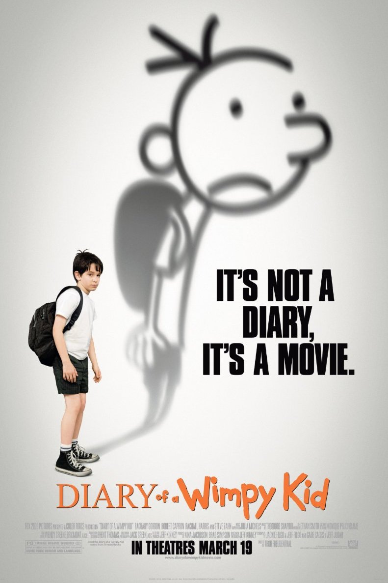 L'affiche du film Diary of a Wimpy Kid