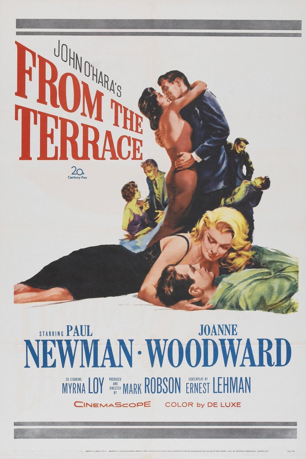 L'affiche du film From the Terrace