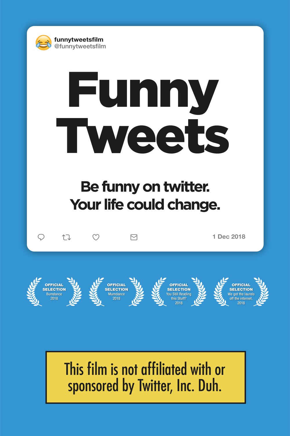L'affiche du film Funny Tweets