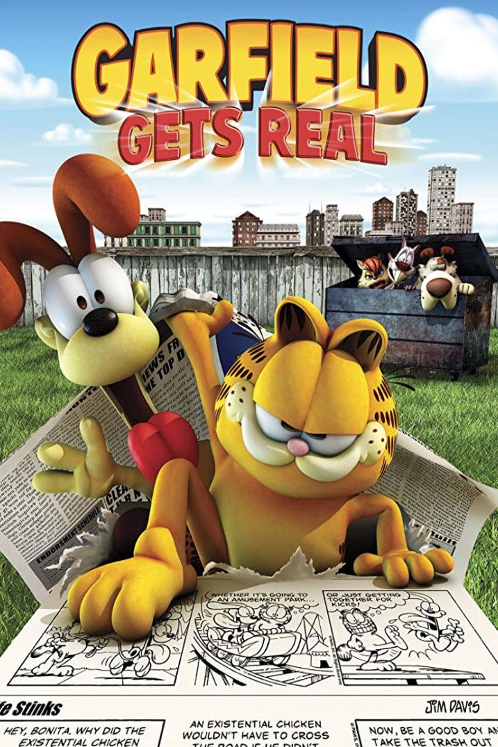 L'affiche du film Garfield Gets Real