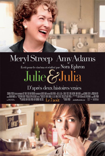 L'affiche du film Julie et Julia v.f.