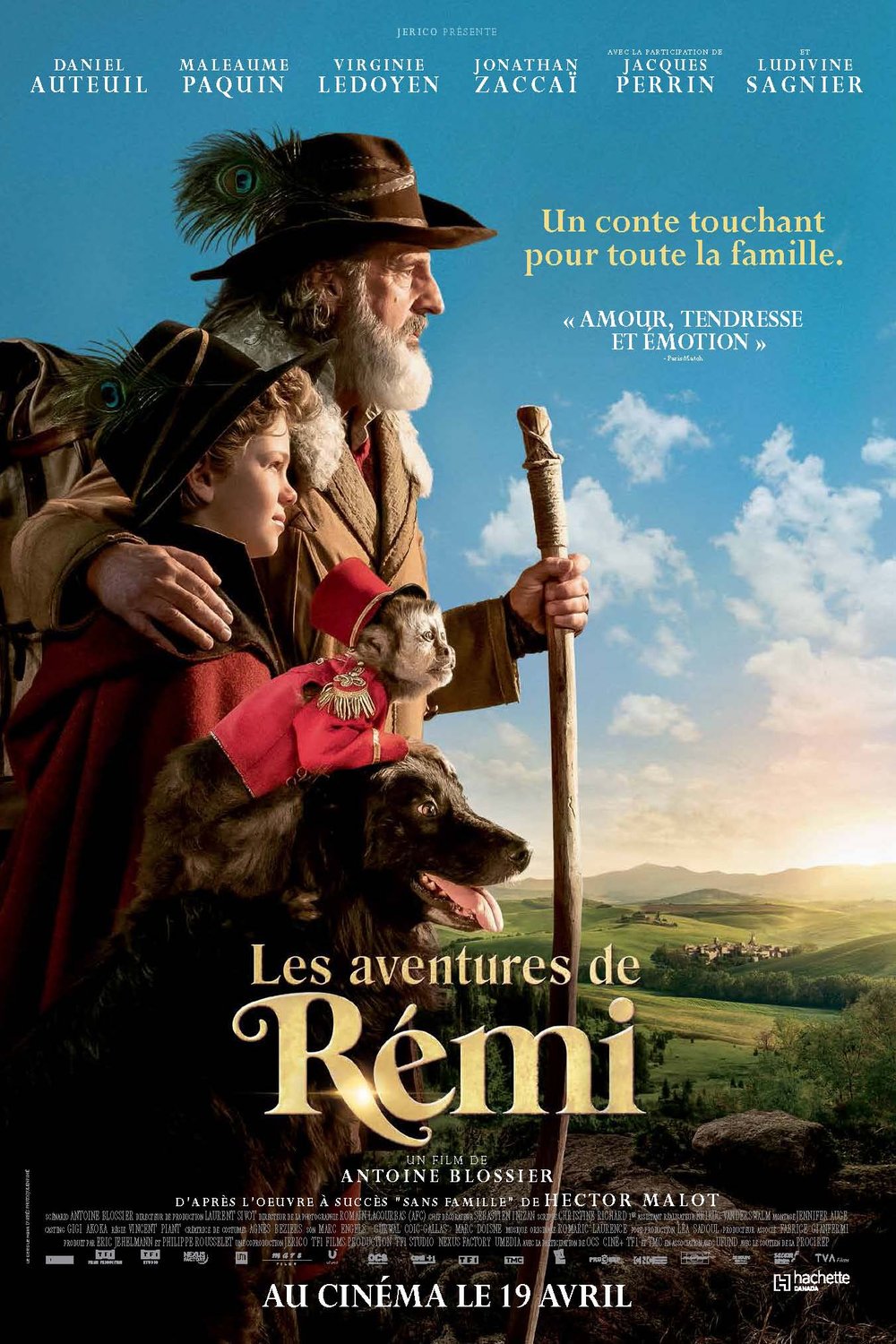 L'affiche du film Les Aventures de Rémi
