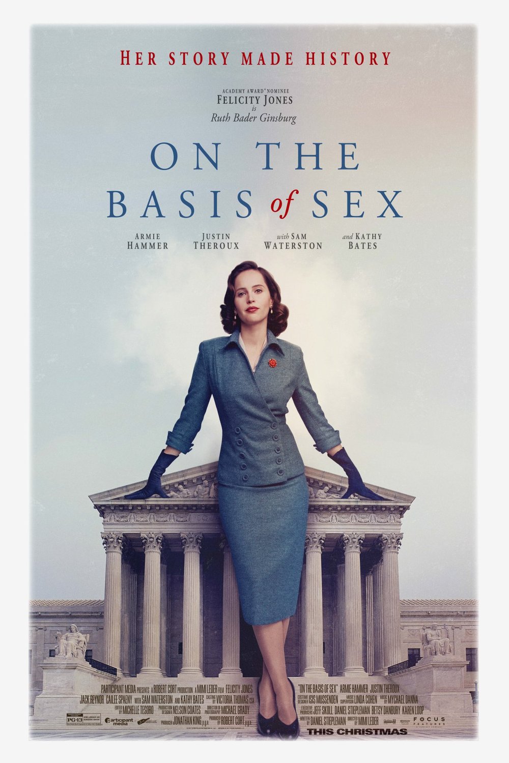 L'affiche du film On the Basis of Sex