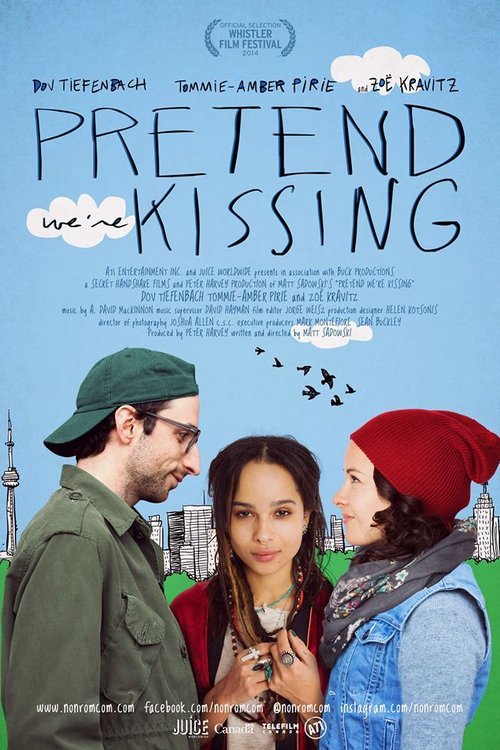 L'affiche du film Pretend We're Kissing